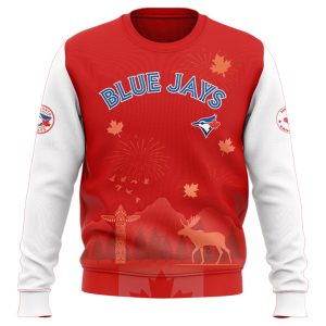 2025 Blue Jays Happy Canada Day Sweatshirt1