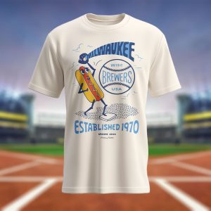 2025 Brewers Established 1970 Spring 2025 Shirt Giveaway 2