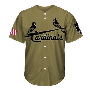 Cardinals Military Appreciation Night Jersey 2025 2
