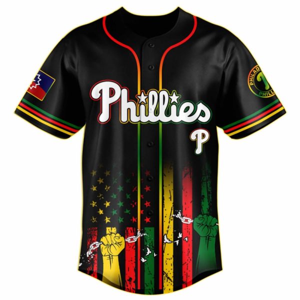 2025 Phillies Juneteenth Day Jersey