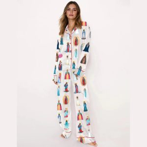 Our Lady of Guadalupe Catholic Jesus Pajama Set4
