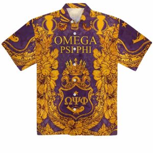Omega Psi Phi Hawaiian Shirt 2