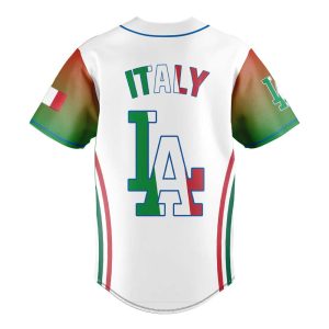 2025 Dodgers Italian Heritage Night Jersey2