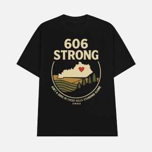 Kentucky Strong 606 Strong Aint A Soul In These Hills Standing Alone One 13 Shirt 1