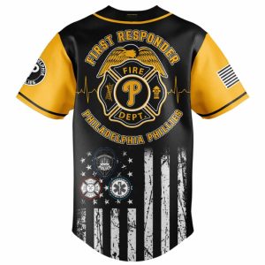 2025 Phillies First Responders Night Jersey2