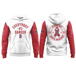 2025 Red Sox Everybody vs Cancer Hoodie