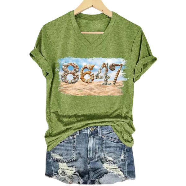 8647 Beach Seashells Shirt
