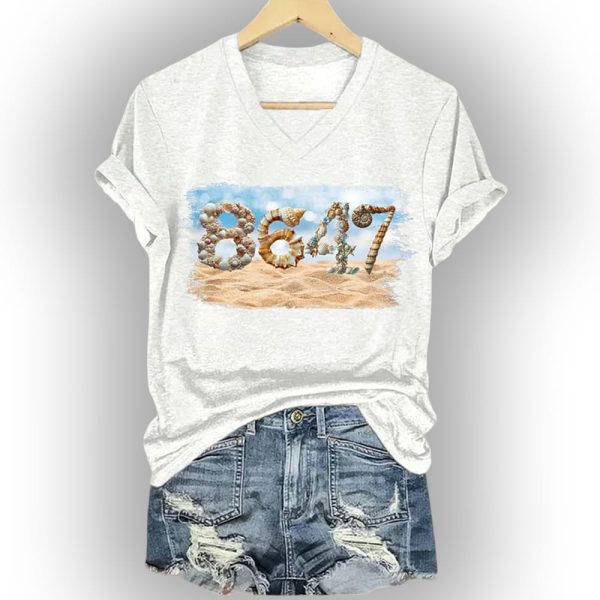 8647 Beach Seashells Shirt