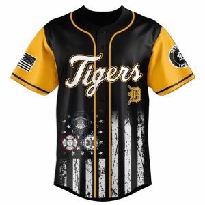 2025 Tigers First Responders Night Jersey1