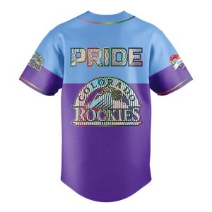 Rockies LGBTQ Pride Night 2025 City Connect Jersey2