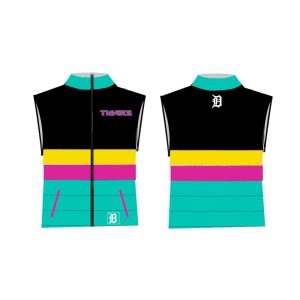 Tigers 80s Puffer Vest 2025 Giveaway 1