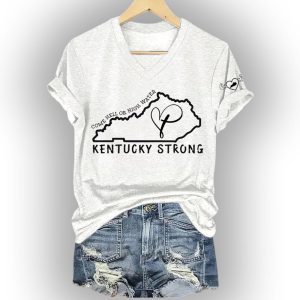 Come Hell Or High Water Kentucky Strong Faith Cross Shirt4
