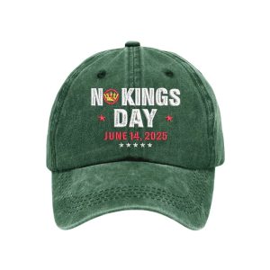 No Kings Day June 14 2025 Baseball Cap3