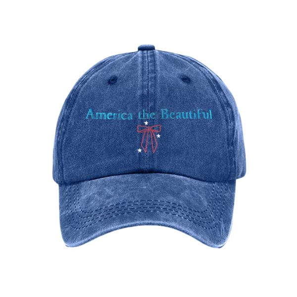 America The Beautiful Baseball Cap