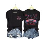 America The Beautiful Fireworks Two-Sided Shirt
