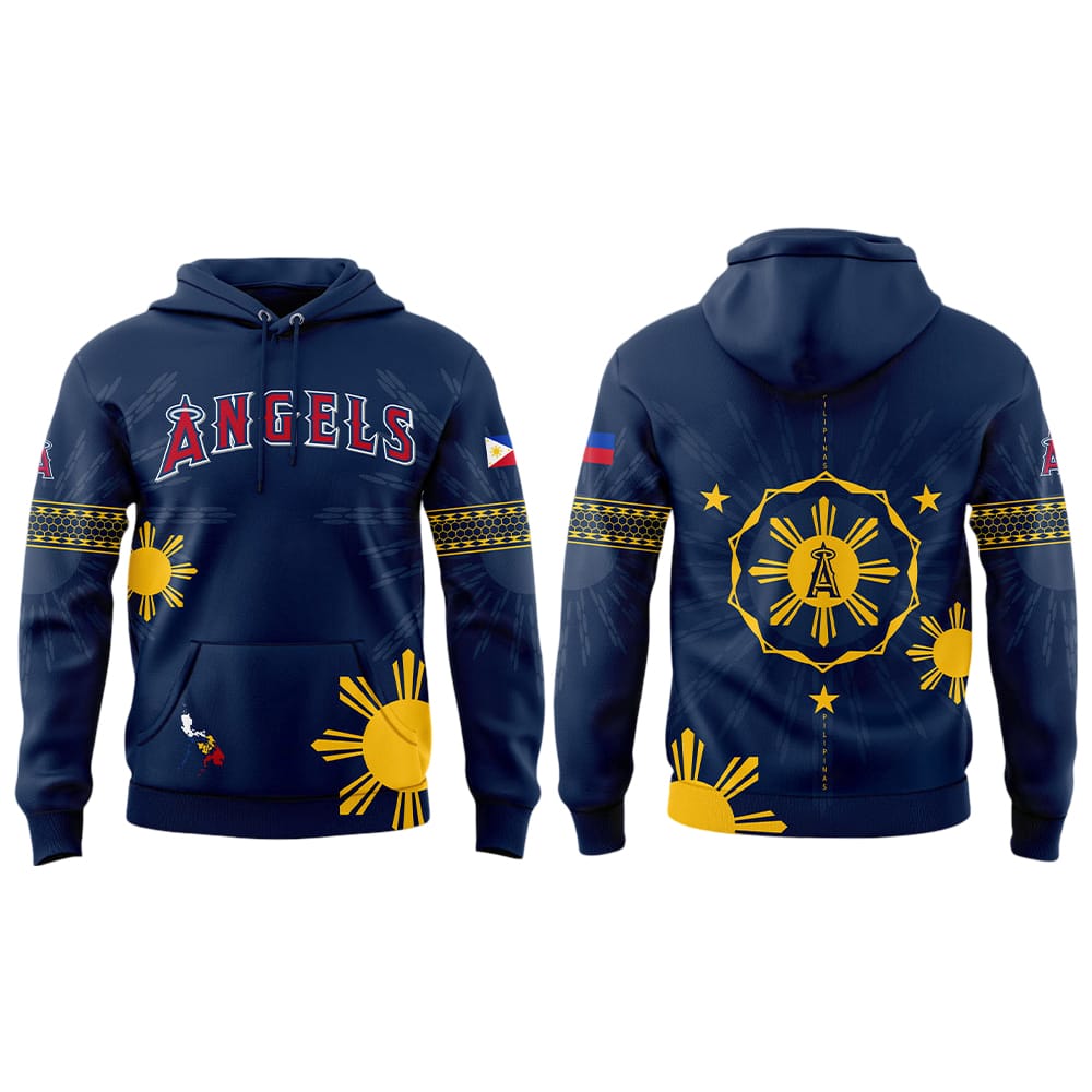 Angels Filipino Heritage Night Hoodie 2025 Angels Filipino Heritage Night Hoodie 2025