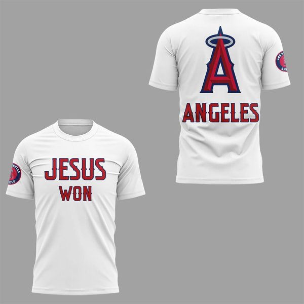 Angels Jesus Won Shirt 2025