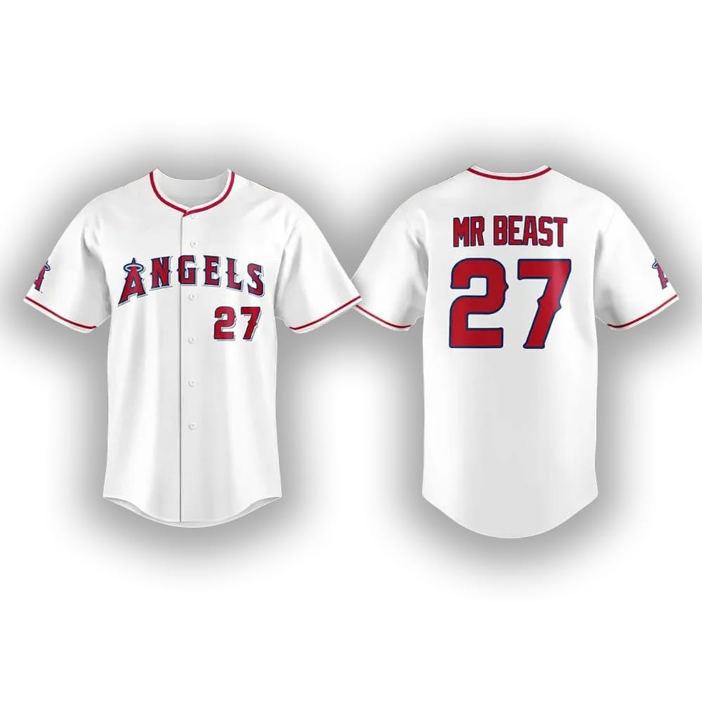 Angels Mrbeast Jersey Angels Mrbeast Jersey