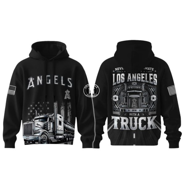 Angels Nation Truck Driver Appreciation Week Hoodie 2025