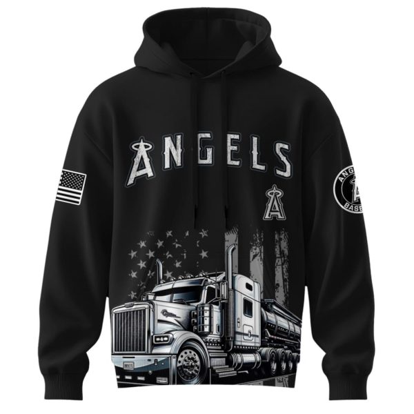 Angels Nation Truck Driver Appreciation Week Hoodie 2025