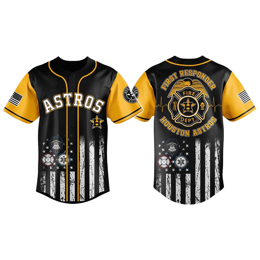 Astros First Responders Night Jersey 2025 Astros First Responders Night Jersey 2025