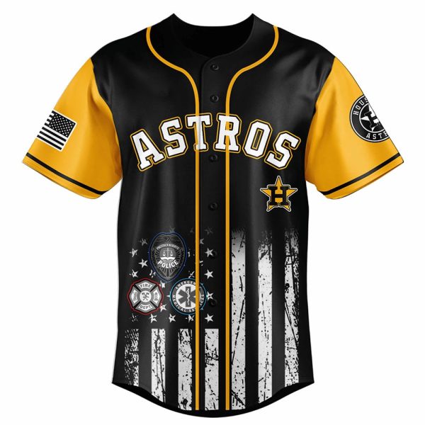 Astros First Responders Night Jersey 2025