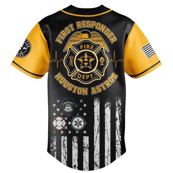 Astros First Responders Night Jersey 2025