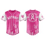 Astros Pink Out The Park Baseball Jersey 2025