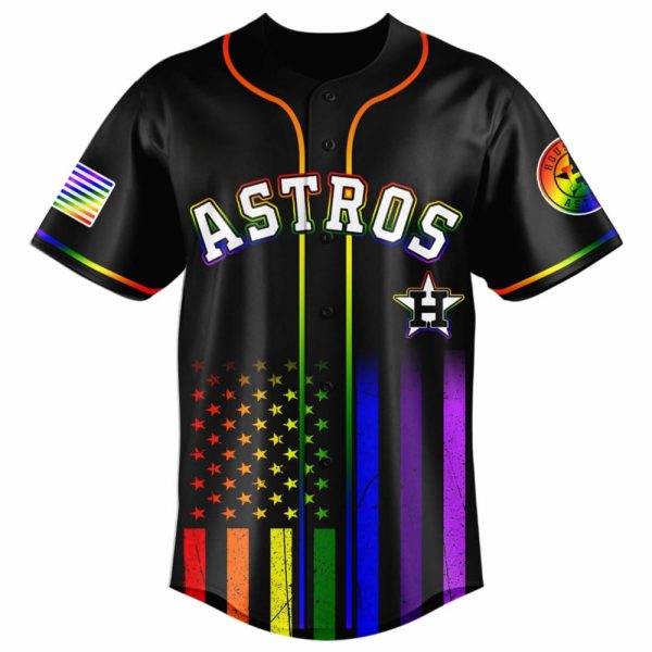Astros Pride Month Jersey 2025