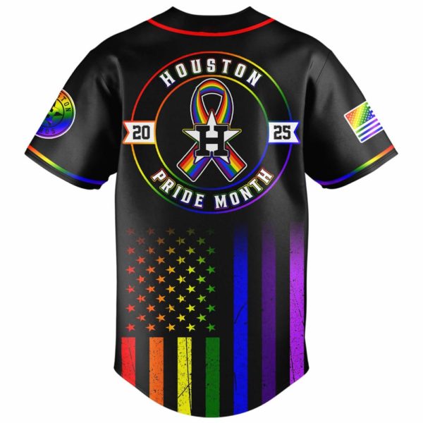 Astros Pride Month Jersey 2025