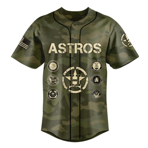 Astros USA Armed Forces Day 2025 Jersey