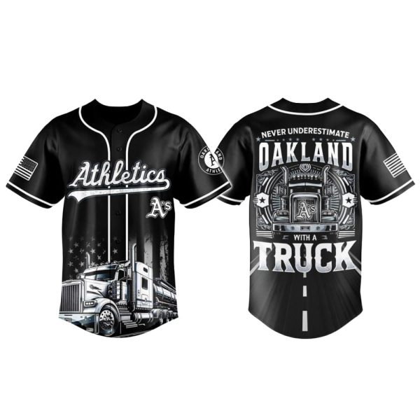 Athletics Nation Truck Driver Appreciation Week Jersey 2025