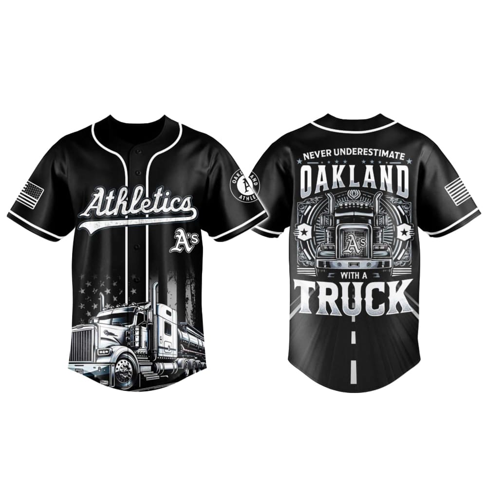 Athletics Nation Truck Driver Appreciation Week Jersey 2025 Athletics Nation Truck Driver Appreciation Week Jersey 2025