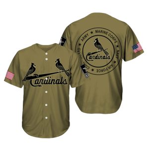 Cardinals Military Appreciation Night Jersey 2025