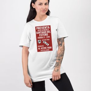 Preventa Viaje En Micro A Santiago Del Estero Sabado 31 22Hs Shirt 4