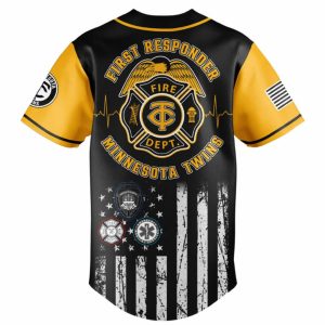 2025 Twins First Responders Night Jersey2