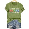 Be A Decent Human It’s Not That Hard Floral Shirt