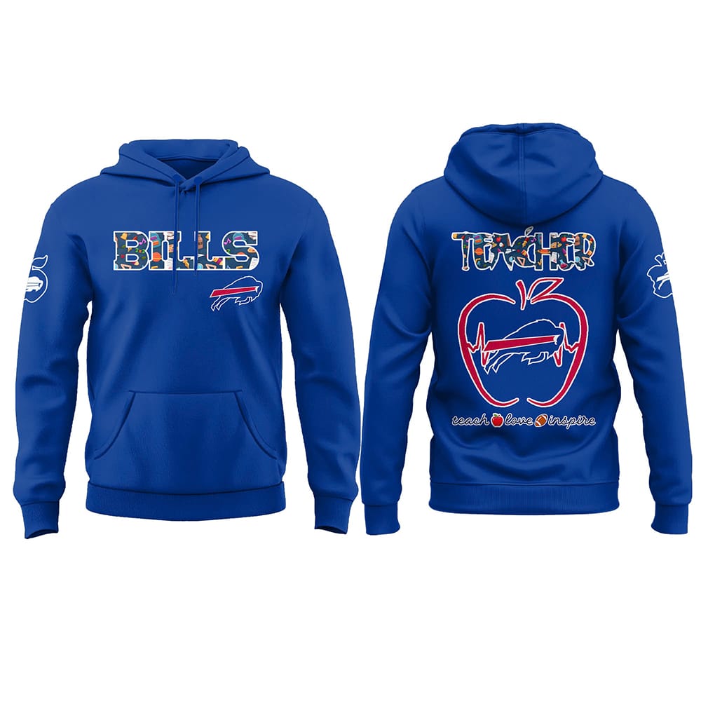 Bills TEACHER NIGHT 2025 Hoodie Bills TEACHER NIGHT 2025 Hoodie