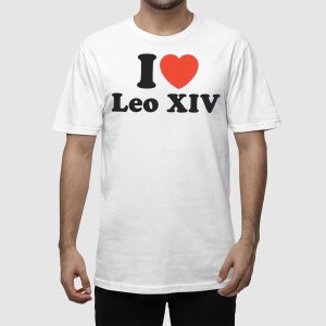 I Love Pope Leo XIV Shirt 2