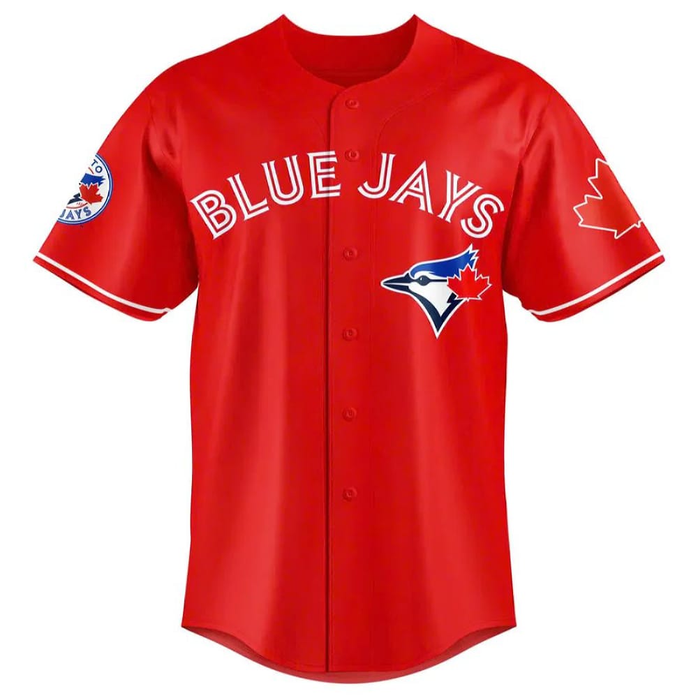 Blue Jays 2025 Canada Day Jersey Blue Jays 2025 Canada Day Jersey