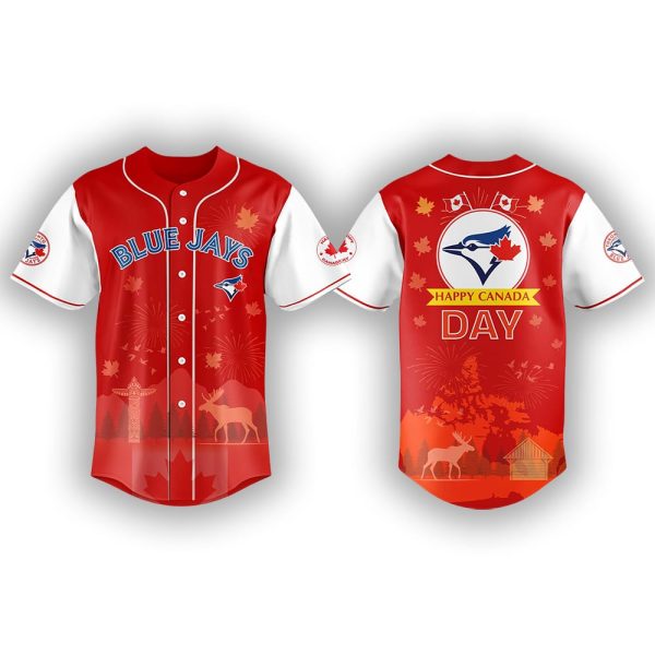 Blue Jays Happy Canada Day 2025 Jersey