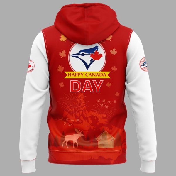 Blue Jays Happy Canada Day Hoodie 2025
