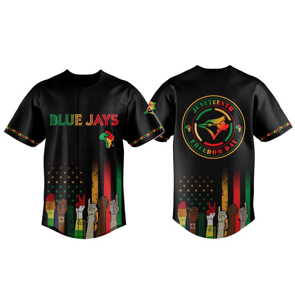 Blue Jays Juneteenth Freedom Day Jersey 2025 Blue Jays Juneteenth Freedom Day Jersey 2025