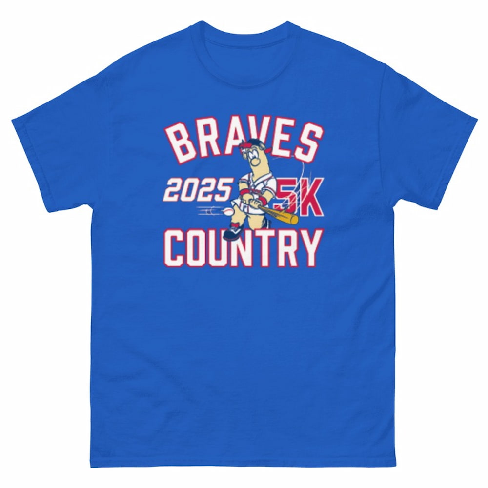 Braves Country 5K Shirt 2025 Giveaway Braves Country 5K Shirt 2025 Giveaway