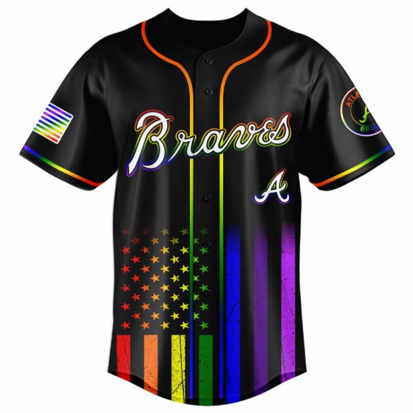Braves Pride Month Jersey 2025