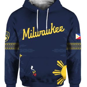 Brewers Filipino Heritage Night Hoodie 2025 2