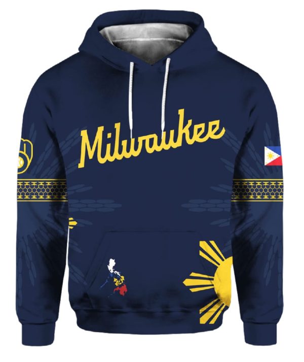 Brewers Filipino Heritage Night Hoodie 2025