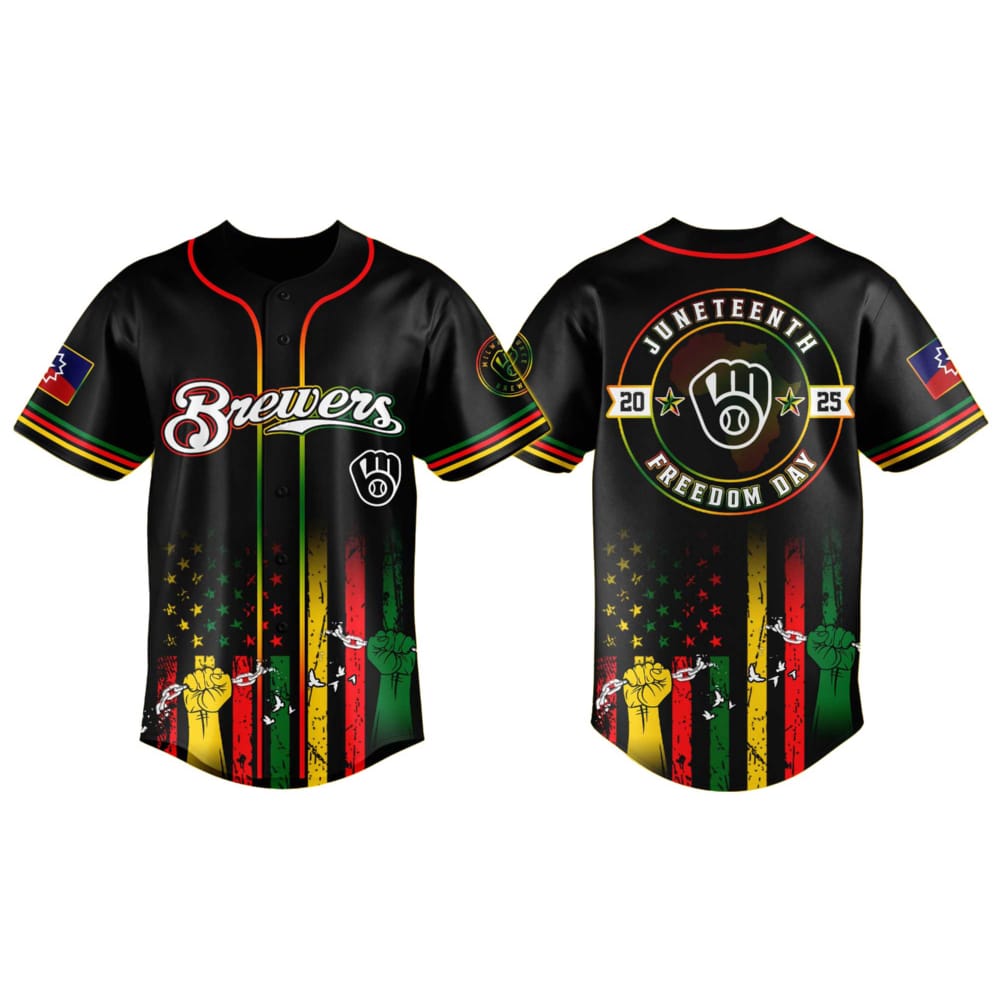 Brewers Juneteenth Day Jersey 2025 Brewers Juneteenth Day Jersey 2025