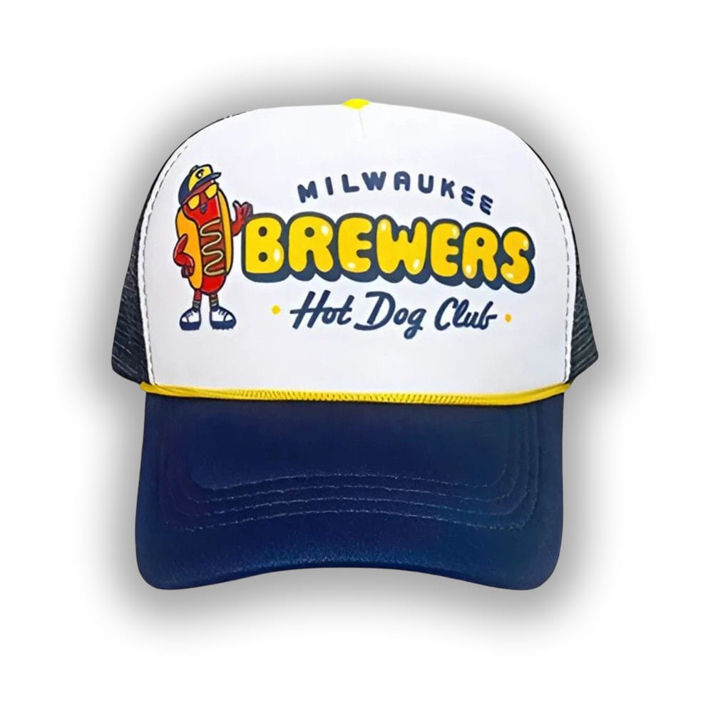 Brewers Launch Hot Dog Club Hat 2025 Giveaway Brewers Launch Hot Dog Club Hat 2025 Giveaway