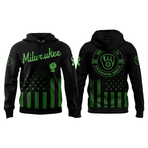 Brewers x Mental Health Awareness Month 2025 Hoodie